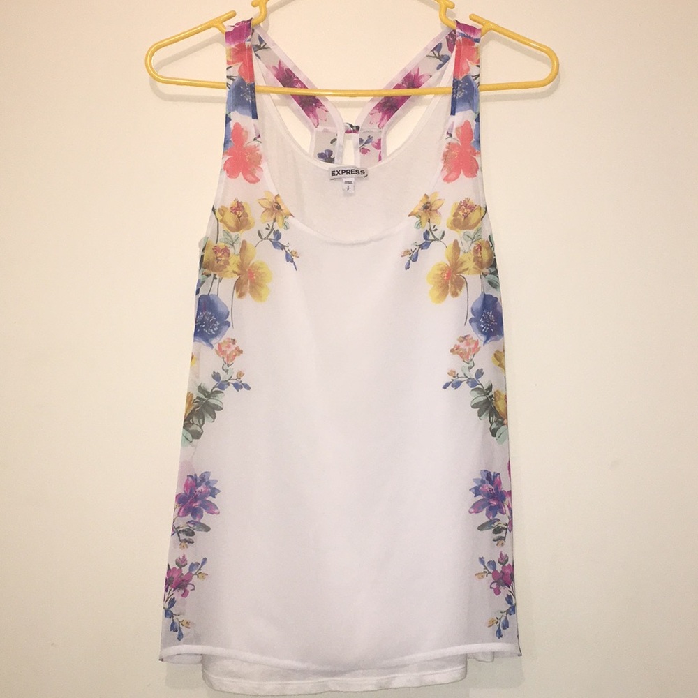 Express Floral Tank Top